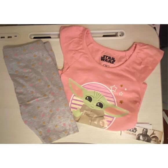 Disney Star Wars Children’s Baby Yoda 2 Piece Set - Picture 1 of 4